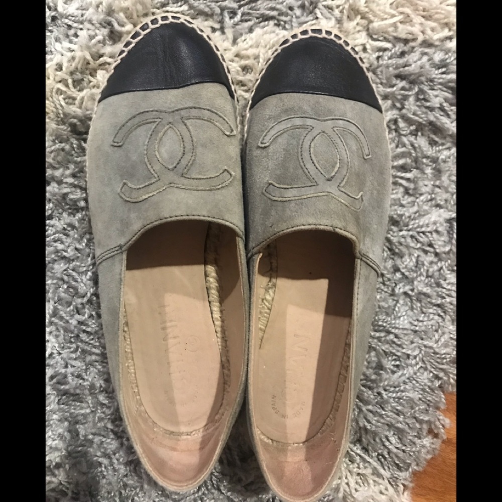Authentic Chanel espadrilles